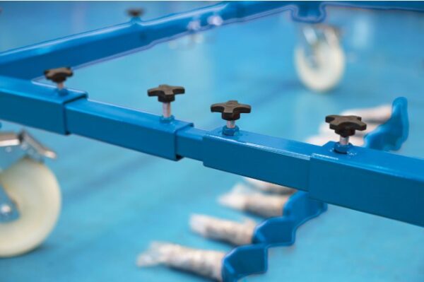 4 Post, 4 Wheel Vehicle Shell Dolly - 900kg - Image 5