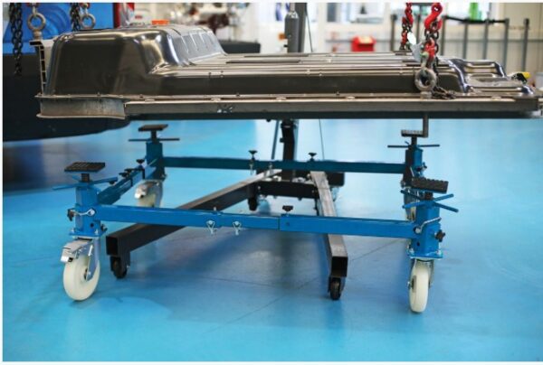 4 Post, 4 Wheel Vehicle Shell Dolly - 900kg - Image 4
